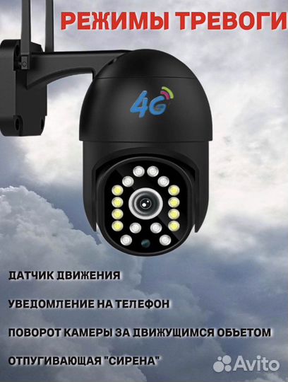 Камера 4G LTE SIM