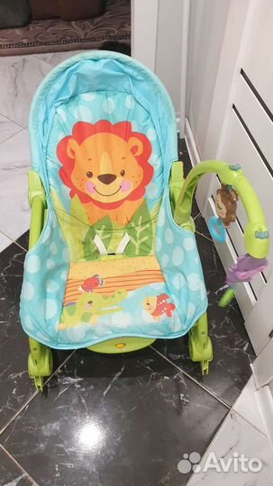 Детская шезлонг качалка