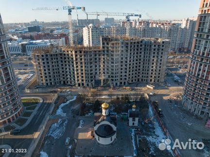 Ход строительства ЖК «Приморский квартал» 1 квартал 2023
