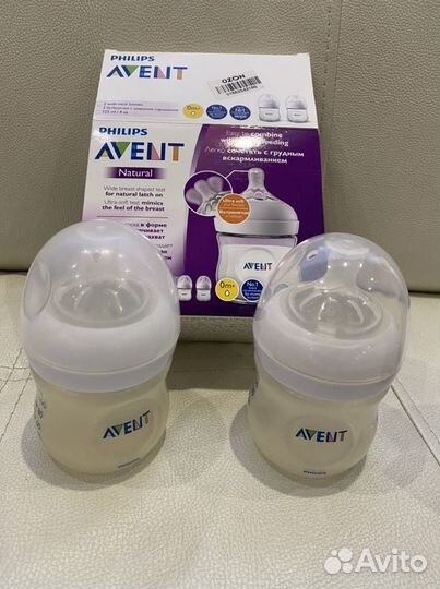 Бутылочки для кормления avent