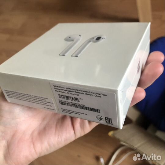 Беспроводные наушники airpods 2 новые (premium)