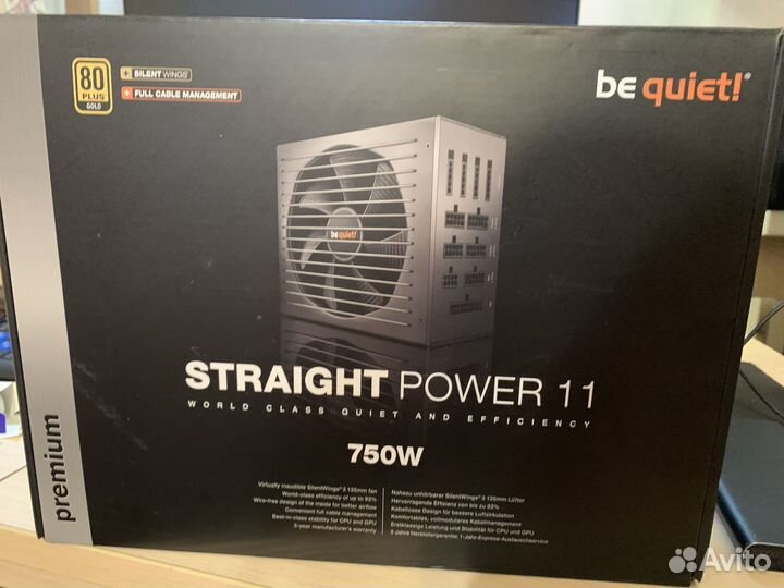 Блок питания be quiet Straight Power 11 750W