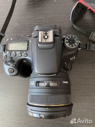 Зеркальный фотоаппарат canon 70d