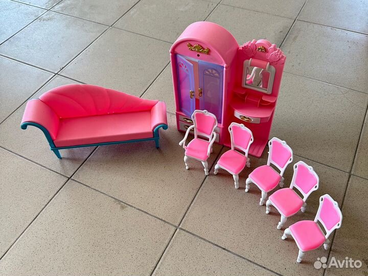 Мебель для барби пакетом