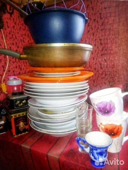 Мешок посуды