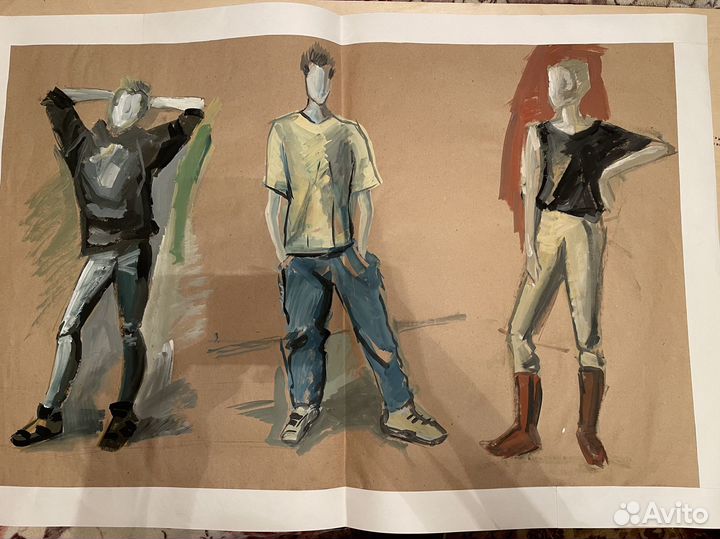 Рисунки цветные