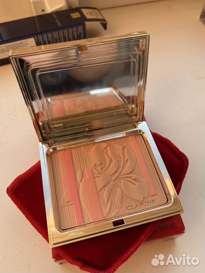 Летняя Лимитка clarins бронзер-румяна