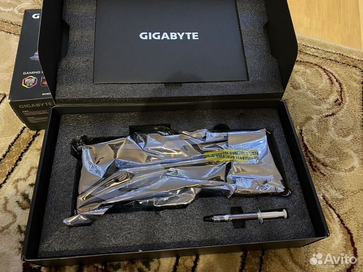 Видеокарта gigabyte RTX 3080 waterforce 10GB