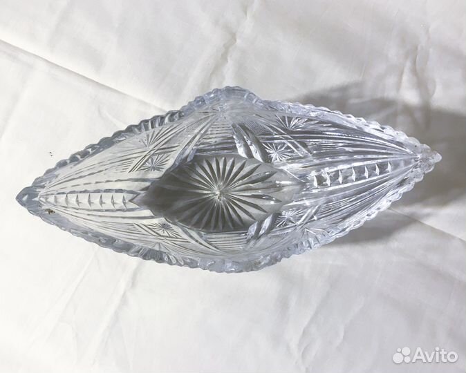 Ладья -ваза -хрусталь -СССР