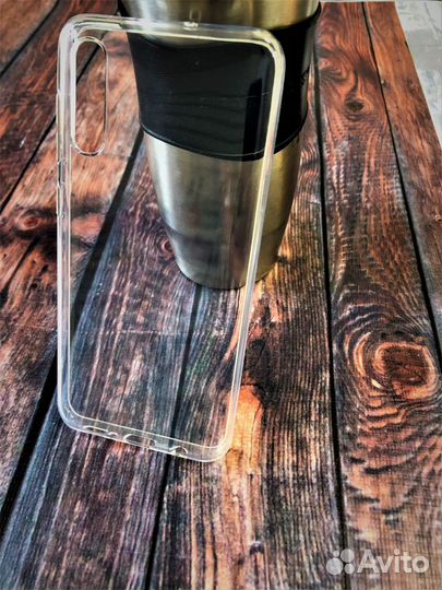 Чехол на Samsung Galaxy A50 прозрачный