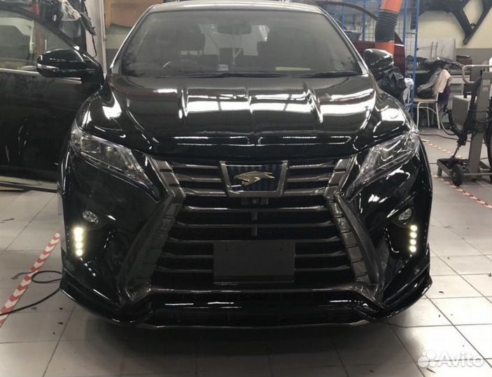 Бампер тюнинг Rojam оригинал(Japan) Toyota Harrier