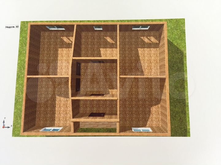 Дом 80 м² на участке 10,2 сот.