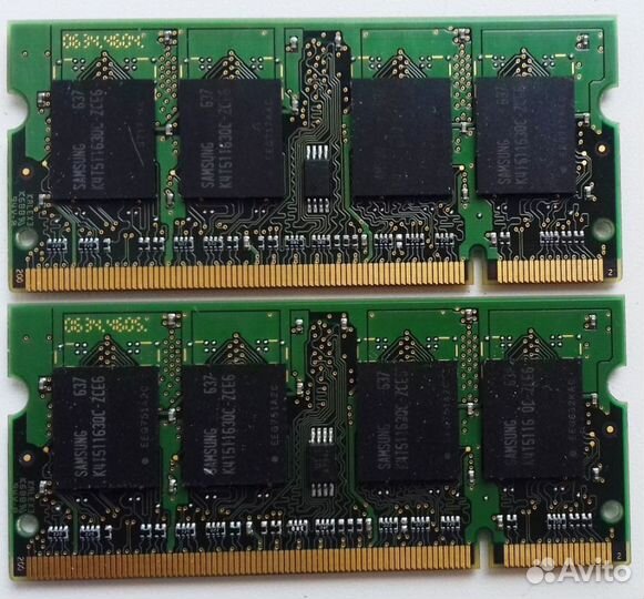 Память для ноутбука sodimm DDR2 512Мв 667MHz