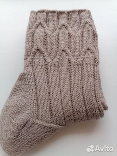 Шерстяные мужские носки ручной работы