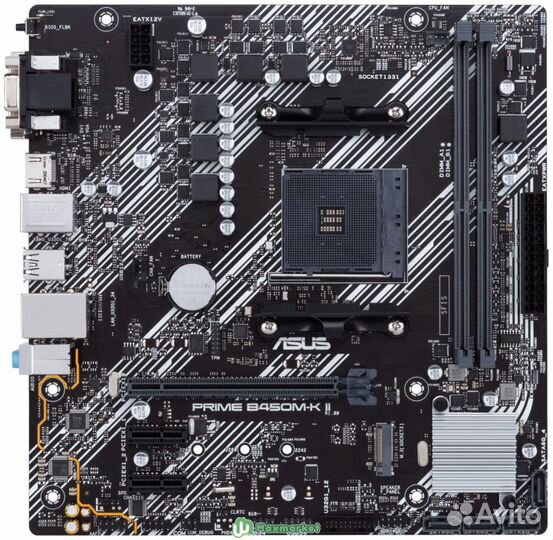 Материнская плата Asus prime B450M-K II