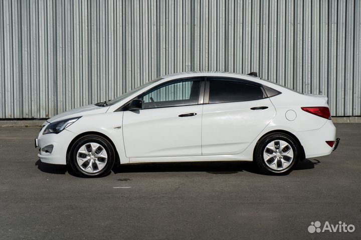 Hyundai Solaris 1.4 МТ, 2015, 166 000 км