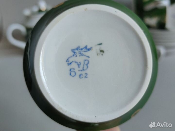 Броньчайный сервиз Вербилки СССР