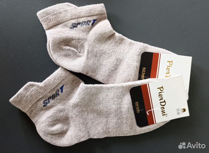 Новые детские носки для подростков набор 3 шт