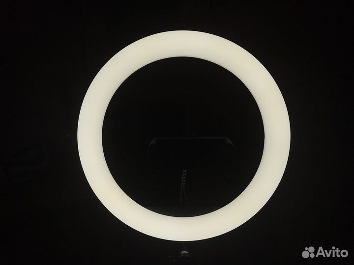 Кольцевая лампа 33 см с цветными режимами