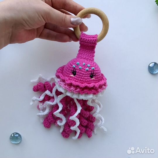 Грызунок-погремушка Медуза