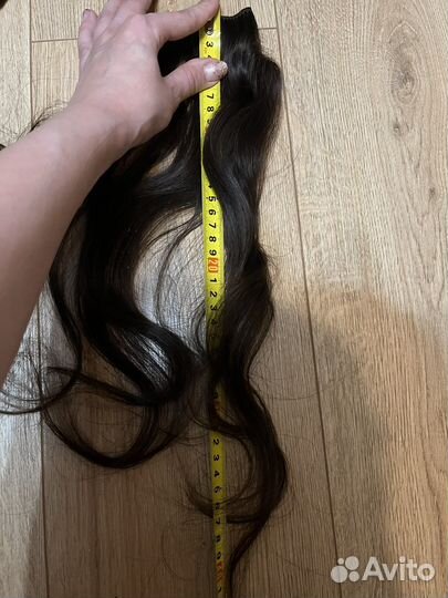 Натуральные волосы на заколках hairshop