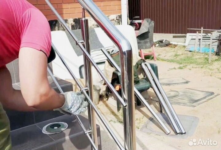 Перила из нержавейки