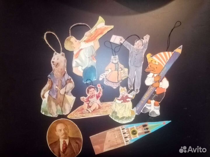 Ёлочные игрушки старинные