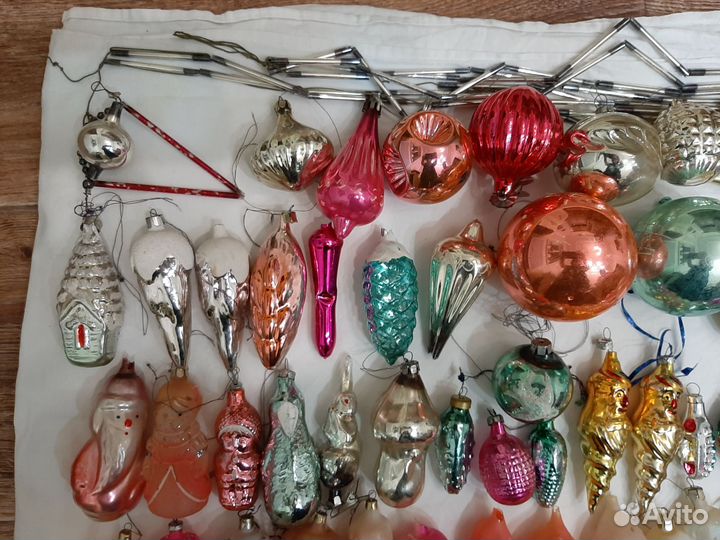 Елочные игрушки СССР