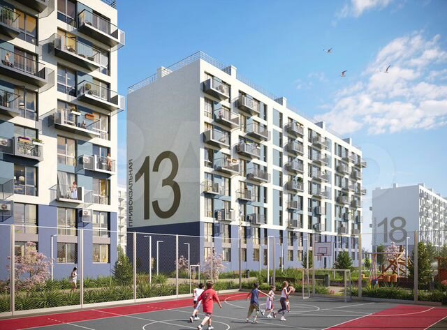 1-к. квартира, 39,6 м², 6/8 эт.