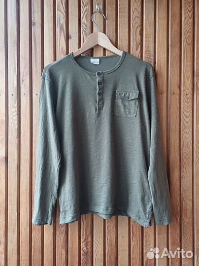 Zara лонгслив поло для мальчика 146 152 хаки