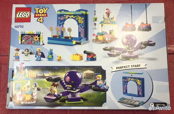 Lego Toy Story 10770 Парк аттракционов Базза и Вуд
