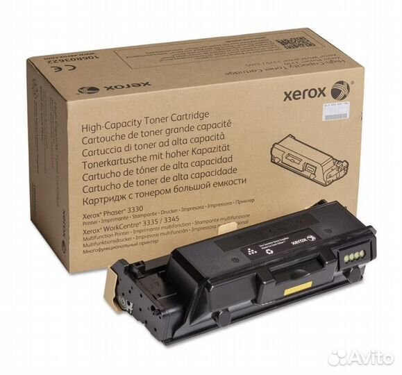 Картридж 106R03625, черный, для принтера Xerox