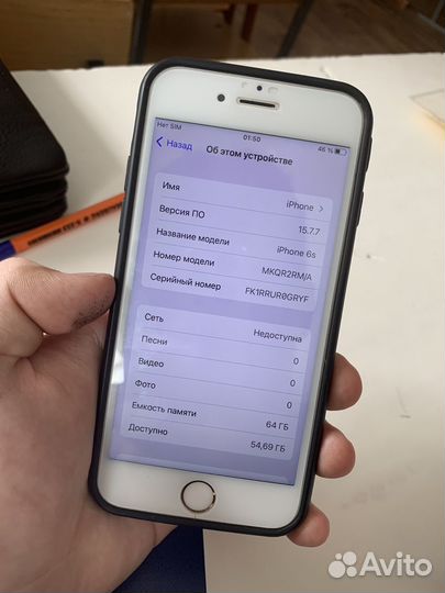 Телефон iPhone 6s 64gb