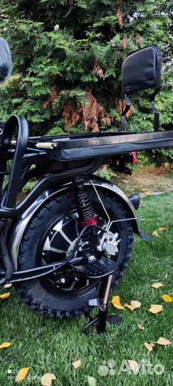 Электровелосипед Монстр Black X 60V/20Ah. 1000W