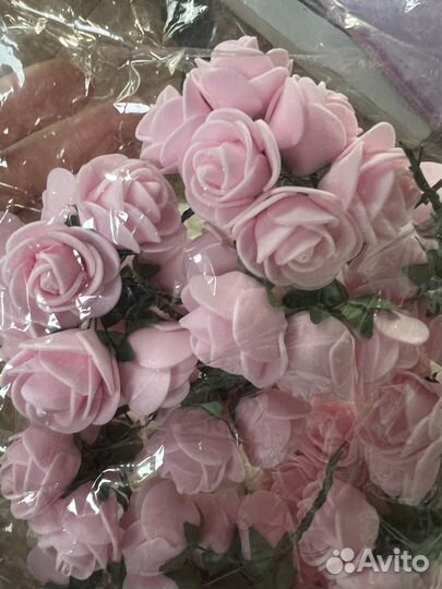 Цветы из фоамирана