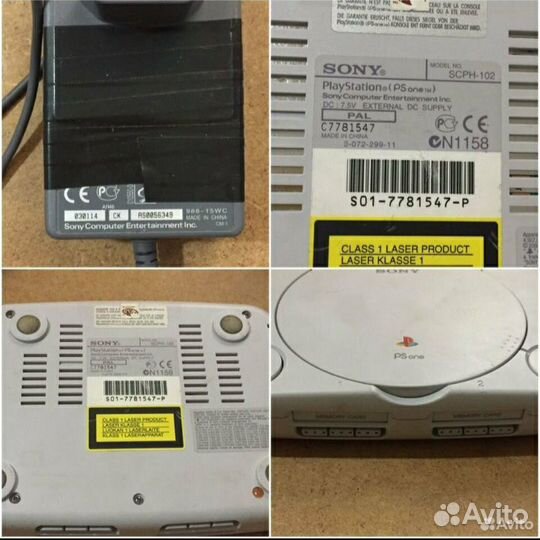 Sony playstation one ps1 scph-102