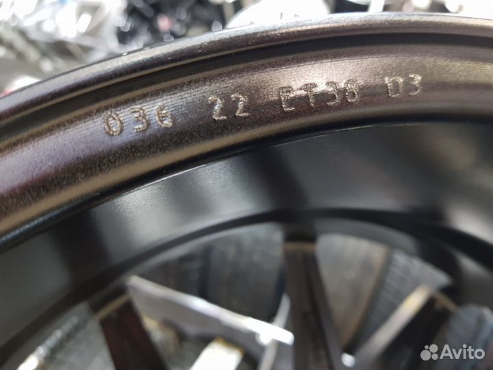 Диск RS HRE P101 Hyper Black R17 на Ford 5X108