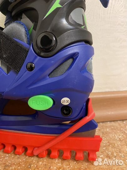 Коньки детские раздвижные