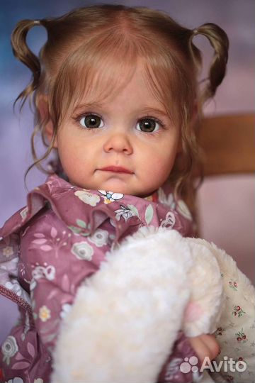 Кукла реборн силиконовая 60 см