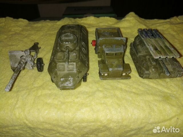 Железные военные машинки СССР. Набор купить в Москве | Хобби и отдых ...