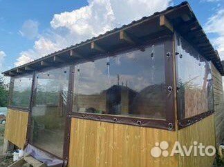 Мягкие гибкие окна из плёнки арт800