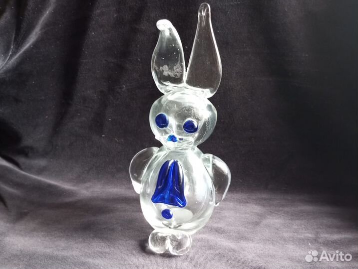 Фигурка Заяц стеклянный