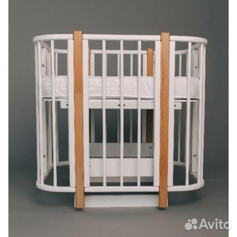 Детская кроватка трансформер с маятником 60 90