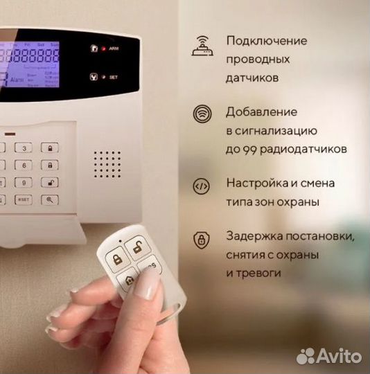 Gsm wifi сигнализация