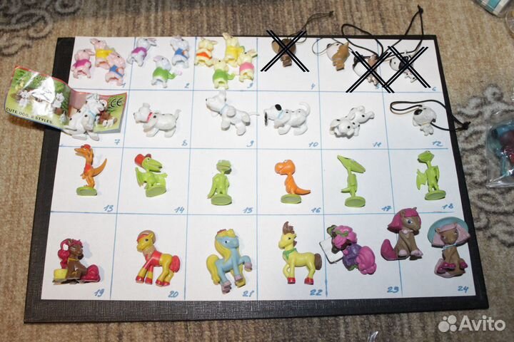 Игрушки из шоколадных яиц, часть 2