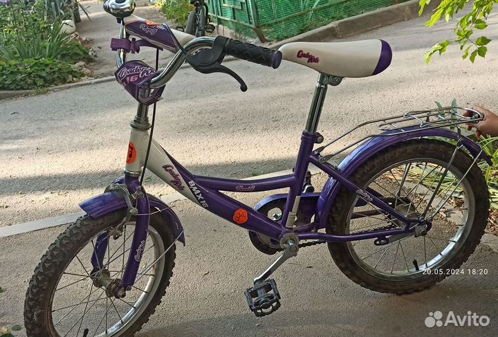 Велосипед для девочки 16'