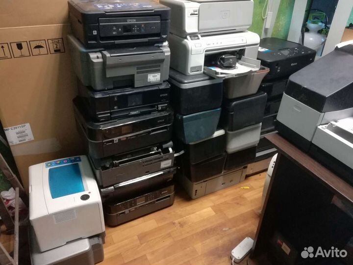 Струйные и лазерные Нр, Canon, Epson на запчасти