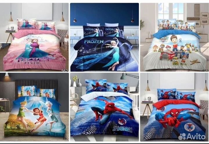 Детское постельное белье новое