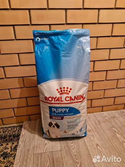 Корм для собак Royal canin giant puppy (15 кг)