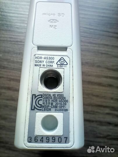 Экшн камера sony HDR AS300